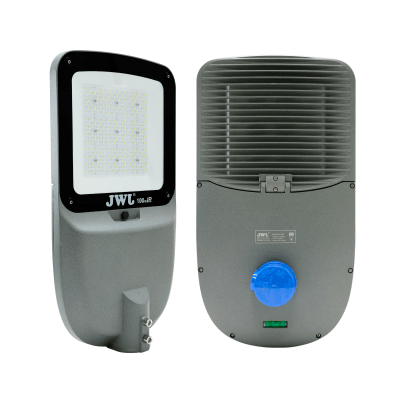 Luminario Urbano con Fotocelda / 200W / Flujo Luminoso 32 000 lm / Ángulo de Luz 105°-135° / IP65 / Montaje en Poste o Brazo / Vida Útil 50 000 h.