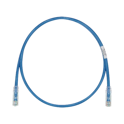 Cable de Parcheo TX6, UTP Cat6, 24 AWG, CM, Color Azul, 0.91 Metros (3 Pies)