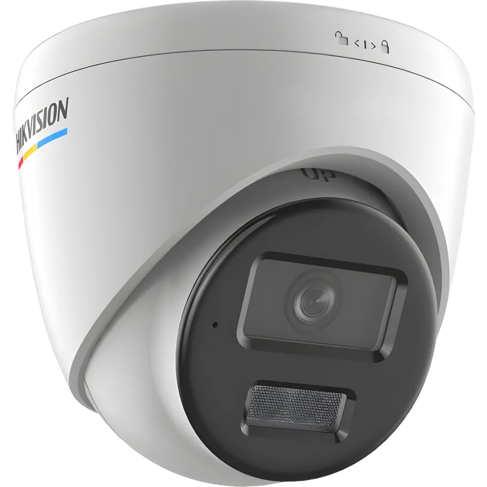[ColorVu 3.0 + MD 3.0] Turret IP 2 Megapixel / Lente 2.8 mm / 30 mts IR + 30 mts Luz Blanca / Micrófono Integrado /Motion Detection 3.0 / Exterior IP67 / dWDR / PoE / Micro SD