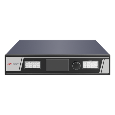 Controlador para Videowall / Resolución Máxima 13.27 Megapixel / 24 Salidas de Video / Compatible con Pantallas LED para Interior / Compatible con DS-D4418FI-CAF(B) y DS-D4425FI-CAF(B), DS-D42xxCWF
