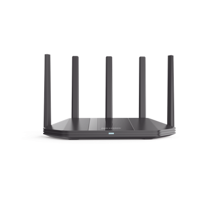 Router Wi-Fi 6 / 3000 Mbps / MESH / Dual Band / 4 Puertos Gigabit / 5 Antenas / Beamforming MU-MIMO
