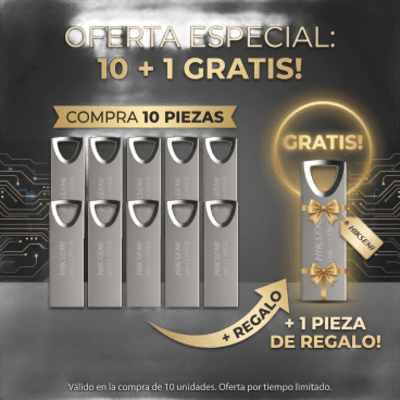 Memoria USB / 16 GB / USB 2.0 / Lectura 80 MB/s / Kit 11 Unidades