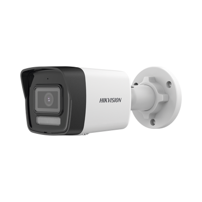 [Dual Light] Bala IP 8 Megapixel (4K) / Lente 2.8 mm / 30 mts IR + 30 mts Luz Blanca / Micrófono Integrado / ACUSENSE Lite / Exterior IP67 / H.265 / PoE  / Micro SD