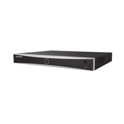 [Acusearch] NVR 12 Megapixel (4K) / 8 Canales IP / 8 Puertos PoE+ / ACUSENSE / Reconocimiento Facial / POS / 2 Bahías de Disco Duro / HDMI en 4K / Alarmas I/O