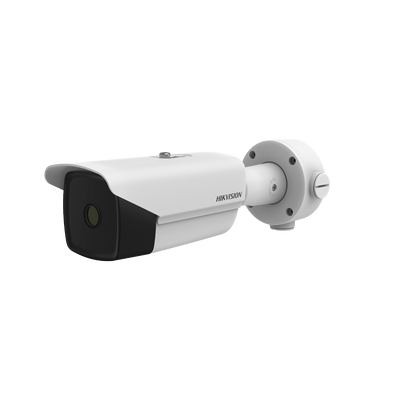 Bala IP Térmica 640 X 512 / Lente 25 mm / Termométrica / Detección de Temperatura / Detección de Fuego / Exterior IP67 / Recubrimiento Anticorrosivo / MicroSD