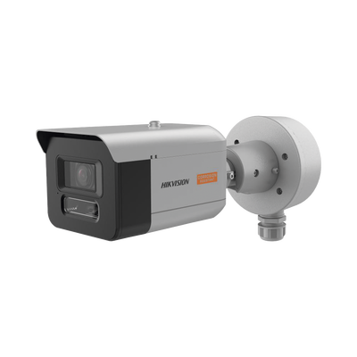 Bala IP 4 Megapixel / Lente Mot. 7 a 35 mm / Polimero Anticorrosivo (Ideal para Zonas Costeras o Alta Salinidad) / ColorVu / Dual Light (50 mts IR + 50 mts Luz Blanca) / WDR 130 dB / Exterior IP68 / IK10 / ONVIF