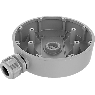 Caja de Conexiones de Exterior para Cámaras con Polímero Anticorrosión (Ideal para Ambiente Salino)