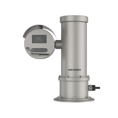 PTZ IP 4 Megapixel / Anti-Explosión / 32X Zoom / IP68 / Anticorrosion / SUS316L / 100 mts IR / Wiper / WDR 120 dB / DARKFIGHTER / Alarmas I/O