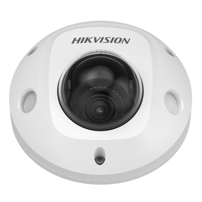 Cámara Móvil IP 2 Megapixel (1080p) / Lente 2.8 mm / Exterior IP66 / IK08 / PoE / Conector M12