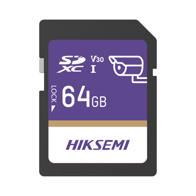 Memoria SD Clase 10 de 64 GB / Especializada Para Videovigilancia