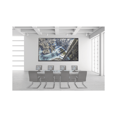 Kit Videowall 3X3 / Incluye 9 Pantallas de 55" / Decoder / Bases de Pared / Accesorios de Instalación