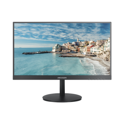 Monitor LED Full HD de 21.5" / Ideal para Oficina y Hogar / Uso 24-7 / Entrada HDMI-VGA / Compatible con Montaje VESA