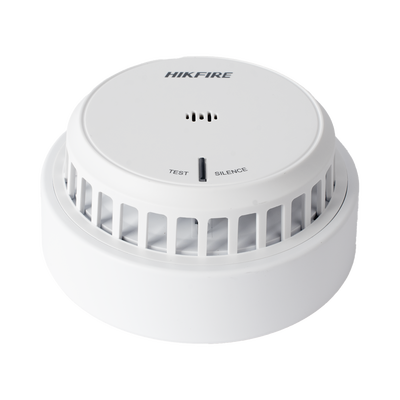 (HikFire) Detector de Humo Óptico Hikvision / Tecnología Avanzada de Detección de Incendios / Alarma Temprana y Fiabilidad Certificada