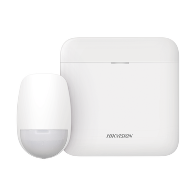 (AX PRO) KIT de Alarma AX PRO / Incluye: 1 Hub con batería de respaldo / 1 Sensor PIR / Wi-Fi / Compatible con Hik-Connect P2P