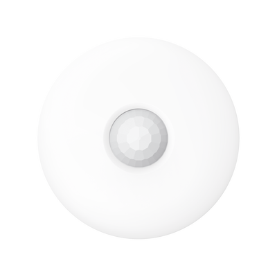 Sensor PIR de Movimiento Dual-Tech con Cobertura de 360° / Rango de Detección 12 mts / Uso en Interior