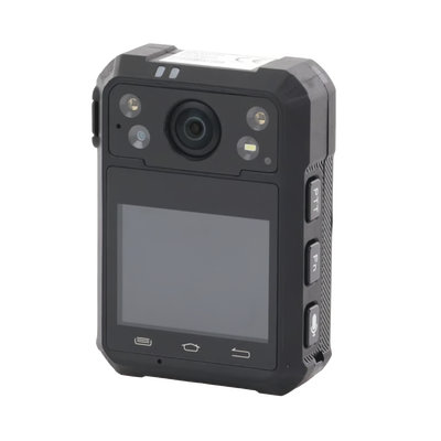 Body Camera Portátil Hikvision DS-MCW40B / FullHD 1080p / 4G + WiFi + GPS / 128 GB / IP68 / 135° / H.265 / 12 Horas de Batería