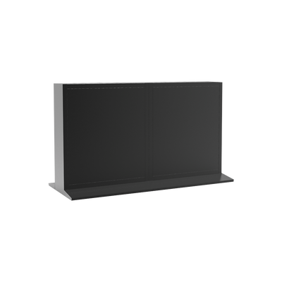 Gabinete Pedestal Modular para Videowall 46" / Acero SPCC / 75 kg / Altura 80 cm / Hikvision