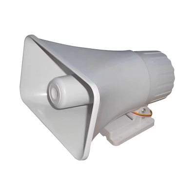 Sirena Cableada / 30 Watts / 120 dB / IP65 Exterior / Compatible con Cualquier Panel de Alarma / Policarbonato