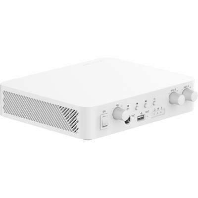 Amplificador | Bluetooth | 2 Canales | 40 W por Canal | 100V | Hik-Connect | Una Zona | Musica Ambiental 