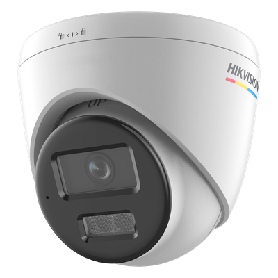 Cámara Turret IP / 2 Megapixel / ColorVu 3.0 / Dual Light 30 m (98.4 ft) / Lente 2.8 mm / AcuSense Lite / IP67 / PoE