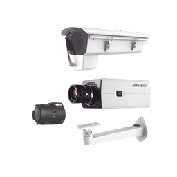 Kit de Cámara IP con Gabinete para Cuartos Frios con Ventilador, Calefacción y Parabrisas Incluye Lente varifocal