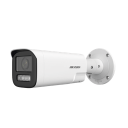 Bala IP 4 Megapíxel / Lente Mot. 2.8 a 12 mm / Dual Light (50 mts IR + 50 mts Luz Blanca) / ACUSENSE Lite / Audio de Dos Vías /  Luz Intermitente y Alerta de Audio / Exterior IP67 / WDR 120 dB / PoE  / Micro SD