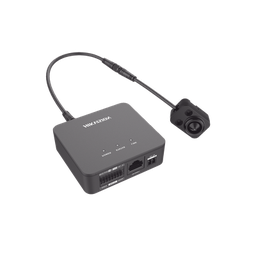 Pinhole IP 2 Megapixel / Lente 3.7 mm / 2 Mts Cable / PoE / Ideal para Cajeros Automáticos (ATM) / WDR / Micro SD / Cámara Tipo Block