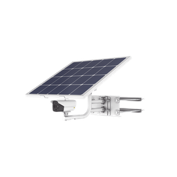 Kit Solar IP All in One / Cámara Termica 256 × 192 / Lente 9.7 mm / Panel Solar / Batería de Respaldo de Litio 23.2Ah / Conexión 4G / Accesorios de Instalación