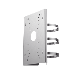 Adaptador de Poste para Montaje de Domos PTZ con Polímero Anticorrosión