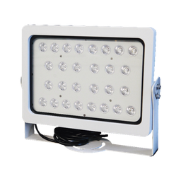 Lampara IR de Luz Estroboscópica / Luz LED Alta Potencia / 28 Lámparas LED / Cuerpo de Aleación de Aluminio / Vidrio Templado / IP66 