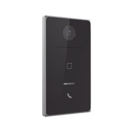 Frente de Calle IP 2 Megapixel Standalone / PoE Estandar / IP65  / Apertura desde Hik-connect / Soporta 1 Departamento / Soporta Tarjetas Mifare / 1 Salida Relay