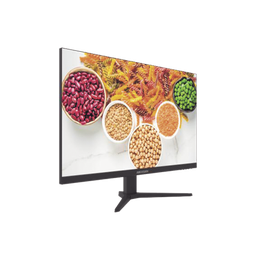 Monitor LED Full HD (1080p) de 27" / Ideal para CCTV, Oficina y Hogar / Entrada HDMI-VGA / Montaje VESA ( 100 X 100) / Uso 12/7 / Backlight E-LED / Ultra Delgado