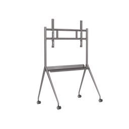 Montaje de Piso Móvil para Pantallas de 55"  hasta 75" / Compatible con VESA / Incluye Soporte para la Pantalla