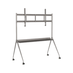 Montaje de Piso Móvil para Pantallas de 75 y 86" / Compatible con VESA / Incluye Soporte para Pantalla