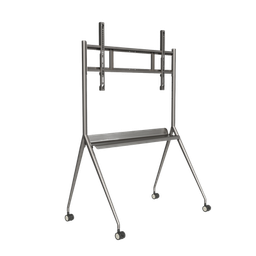 Montaje de Piso Móvil para Pantallas de 86" y 98" / Compatible con VESA / Incluye Soporte para Pantalla