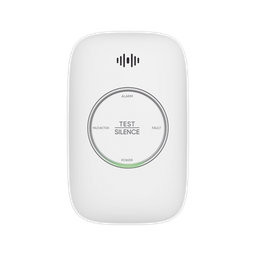 (HikFire) Detector de Gas Natural Metano (CH4) / Alarma Temprana / Salida para cierre de Válvula y/o  activación de Ventilador / Protección IP30 / Alarma de 70dB a 115dB a 1 metro de distancia