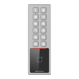 Teclado Exterior Antivandálico IP65 & IK08 / Administrable en la Nube / Alta y Baja de Passwords Remotamente con Horarios / Acceso por PIN o Tarjeta MIFARE