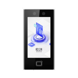 Terminal Facial Min Moe WiFi / Lector de Huellas / 6,000 Rostros y 10,000 Huellas / Pantalla 7" / Administrable en la Nube con Hik-Connect 6 / Exterior IP65 / LED Rojo/Verde Indicador de Acceso / SIP Estandar / HIK-IA