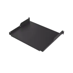 Charola para Soportar Equipos en Rack de 19 in, Profundidad de 34 cm, Color Negro, 1U