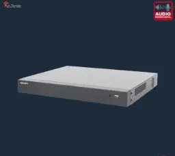 DVR 32 Canales TurboHD + 8 Canales IP / 5 Megapixel Lite - 3K Lite / Acusense (Evita Falsas Alarmas) / Audio Bidireccional / 2 Bahías de Disco Duro / H.265+ / Salida de Video en Full HD