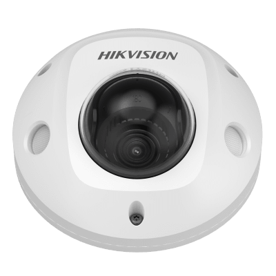Domo IP Movil 2 Megapixel / Lente 2 mm / Micrófono Integrado / Funciones inteligentes: Detección de congestión de personas / WDR 120 dB / IP67 / IK10 / 30 Metros / Metal / Conector RJ45