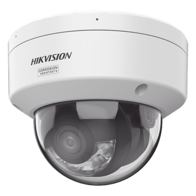 [Dual Light + ColorVu 3.0 + HikAI] Domo IP 4 Megapixel / Lente 2.8 mm / 30 mts IR + Luz Blanca / 2 Microfonos Integrados / Exterior IP67 / WDR 130 dB / ACUSENSE 3.0 / Metal / NEMA 4X / ACUSEEK
