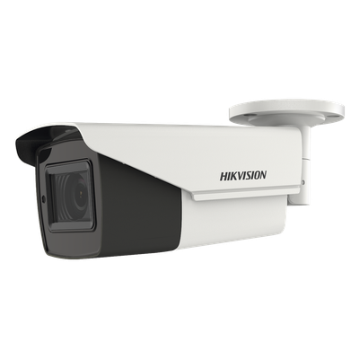 Bala TURBOHD 5 Megapixel / Lente Mot. 2.7 a 13.5 mm / 40 mts IR EXIR / dWDR / TVI-AHD-CVI-CVBS / Exterior IP67  / 12 Vcc / 24 VCA