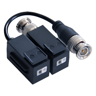 Transceptor de Video Pasivo / Hasta 8 Megapixel / Distancia 400 m (1312.3 ft) / Conector Push / Audio por Coaxitron / Inmunidad de Ruido 60 dB