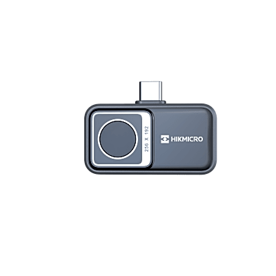 MINI2 V2- Cámara Termográfica Portátil para Celulares (Android) /  Conector Tipo USB - C / Lente 3.5 mm / IP40  / JPEG (Imagen) / Video (MP4) / Rango de Medición de -20°C a 400°C 