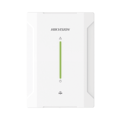 Expansor Inalámbrico Hikvision DS-PM1-RT-HWB / 32 Zonas Tri-X / Speed-X Bus / Compatible AX PRO / 9-24 VCC / -10°C a 40°C