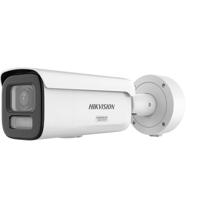 Cámara Bala IP / 4 Megapixel / Lente Mot. 2.8 a 12 mm / Dual Light 60 m (196.9 ft) / ColorVu 3.0 / WDR 130 dB / IP67 NEMA 4X