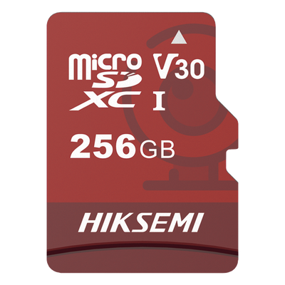 Memoria MicroSD / 256 GB / Lectura 95 MB/s / Escritura 55 MB/s / Clase 10 U3 / Grabación 24/7 / TLC NAND