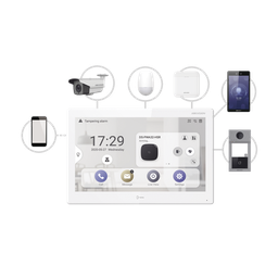 Monitor Touch IP / WiFi / ANDROID 7" / Integración con Videoporteros IP, CCTV, Panel de Alarma AXPRO y Biométricos de Acceso / CENTRO DE ADMINISTRACIÓN / Vídeo en Vivo / PoE Estándar / Apertura Remota