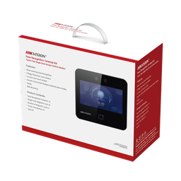 Kit de Control de Acceso TODO INCLUIDO con Lector de Rostros, QRs y Tarjetas / 1,500 rostros / Compatible con App HIKConnect /Incluye Electroimán  Botón de Salida y Montajes Z y L para imán / HIK-IA